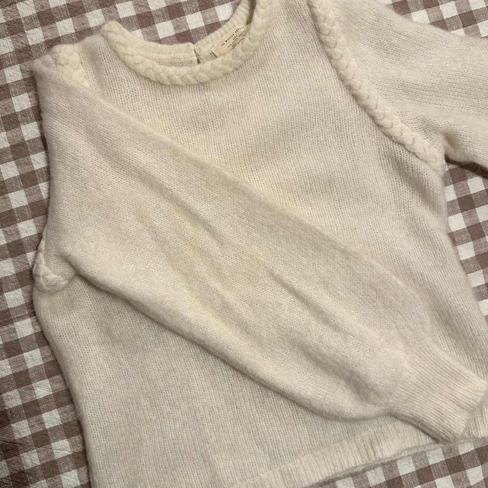 Sezane Anita Jumper in Ecru